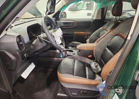 2024 Ford Bronco Sport Outer Banks z USA, uszkodzony, nr VIN 3FMCR9C61RRE33312